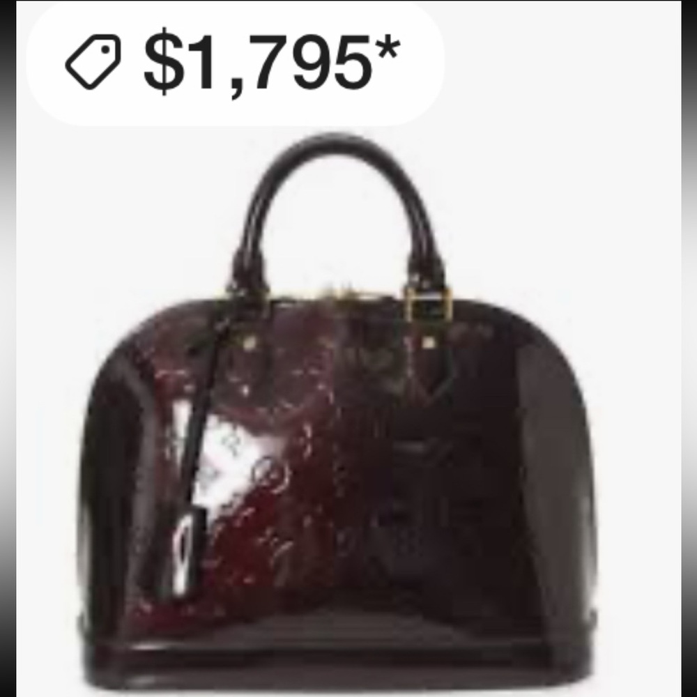 Authentic Louis Vuitton alma voyage vernis bag - Picture 15 of 16